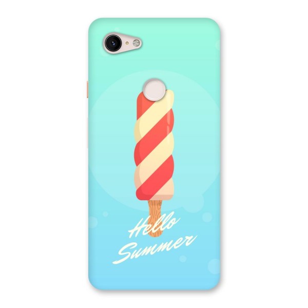 Hello Summer Back Case for Google Pixel 3 XL