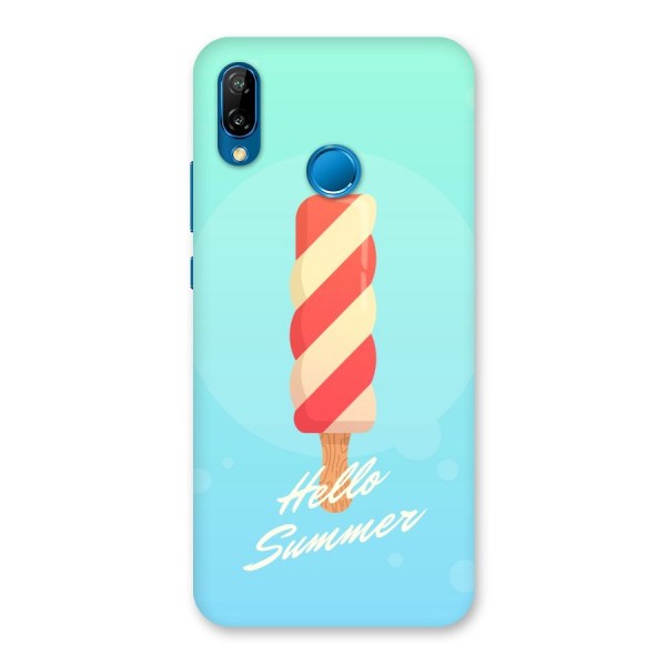 Hello Summer Back Case for Huawei P20 Lite