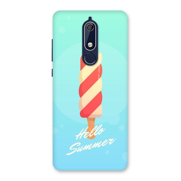 Hello Summer Back Case for Nokia 5.1