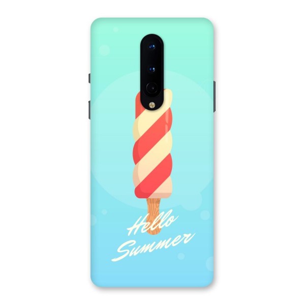 Hello Summer Back Case for OnePlus 8