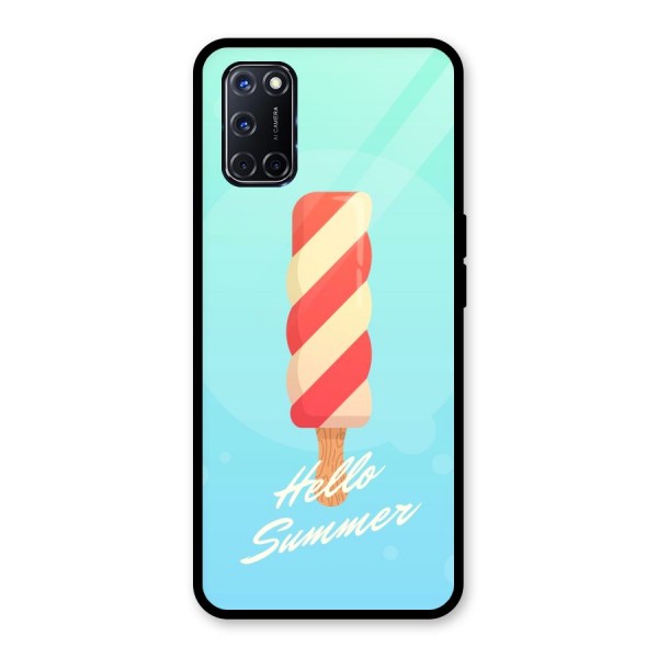 Hello Summer Glass Back Case for Oppo A52