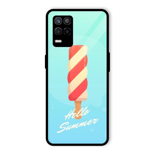 Hello Summer Glass Back Case for Realme 9 5G