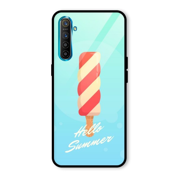 Hello Summer Glass Back Case for Realme XT