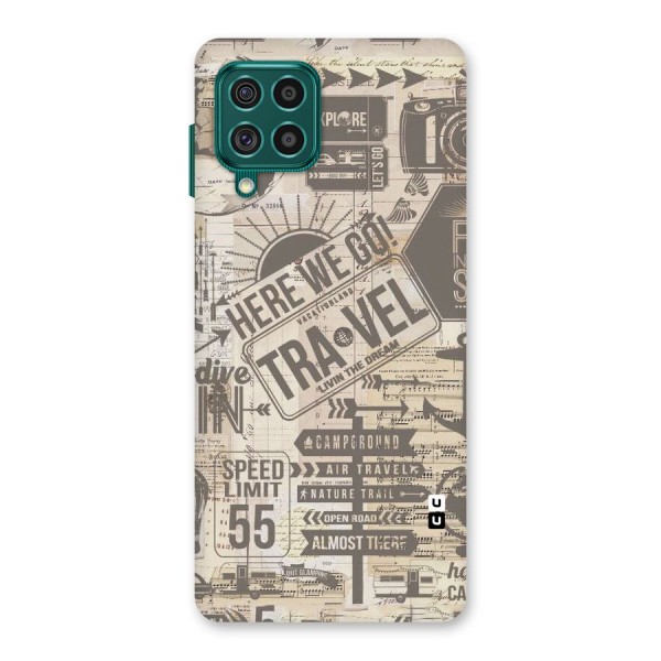 Here We Travel Back Case for Galaxy F62