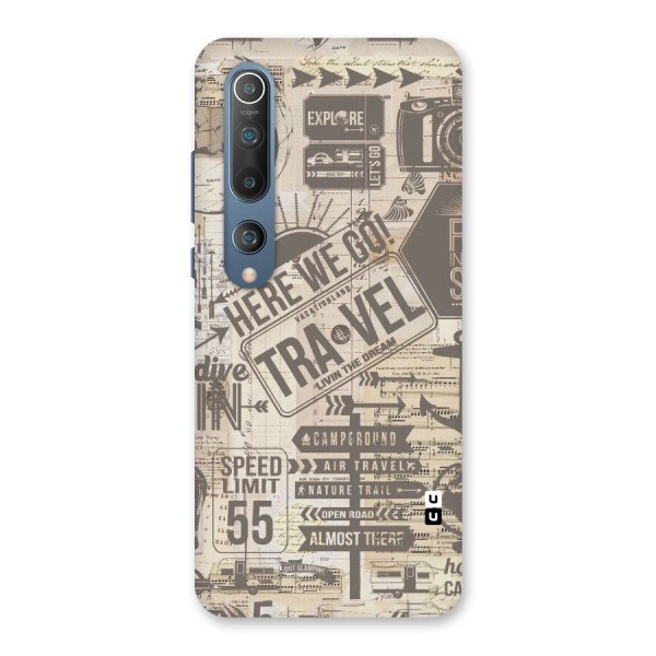 Here We Travel Back Case for Mi 10