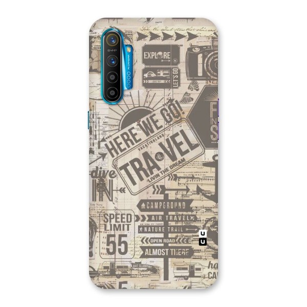 Here We Travel Back Case for Realme XT