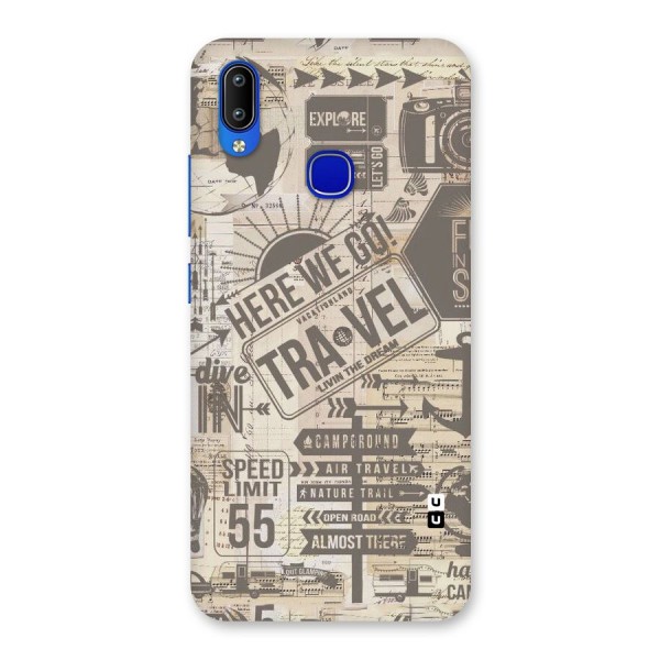 Here We Travel Back Case for Vivo Y91