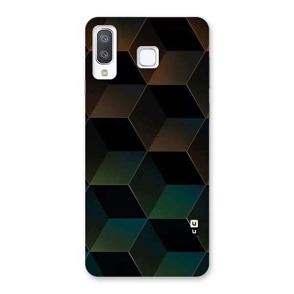 Hexagonal Design Back Case for Galaxy A8 Star