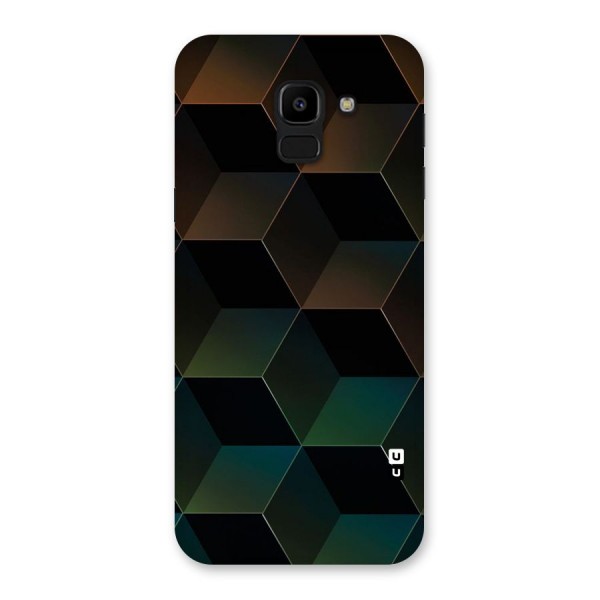 Hexagonal Design Back Case for Galaxy J6