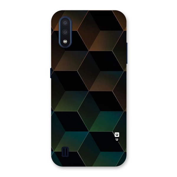 Hexagonal Design Back Case for Galaxy M01