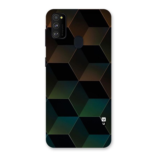 Hexagonal Design Back Case for Galaxy M21