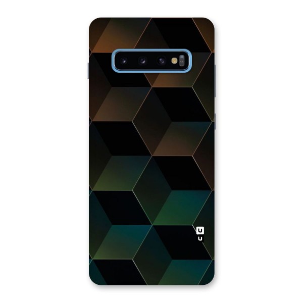 Hexagonal Design Back Case for Galaxy S10 Plus