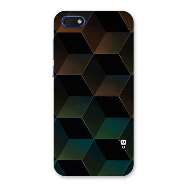 Hexagonal Design Back Case for Honor 7s