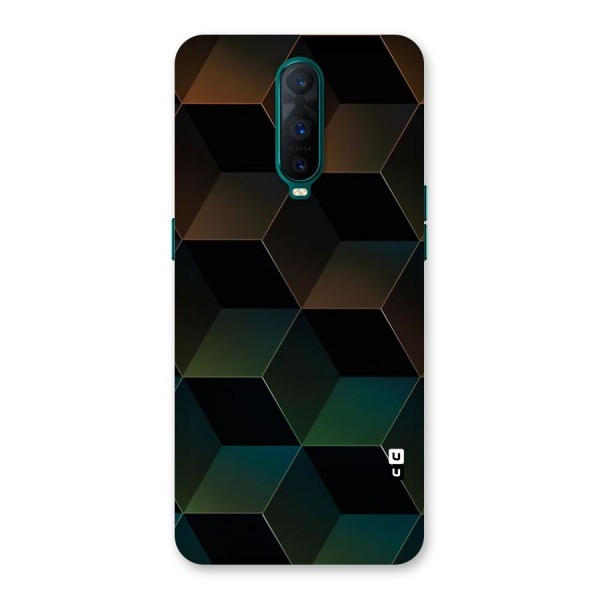 Hexagonal Design Back Case for Oppo R17 Pro