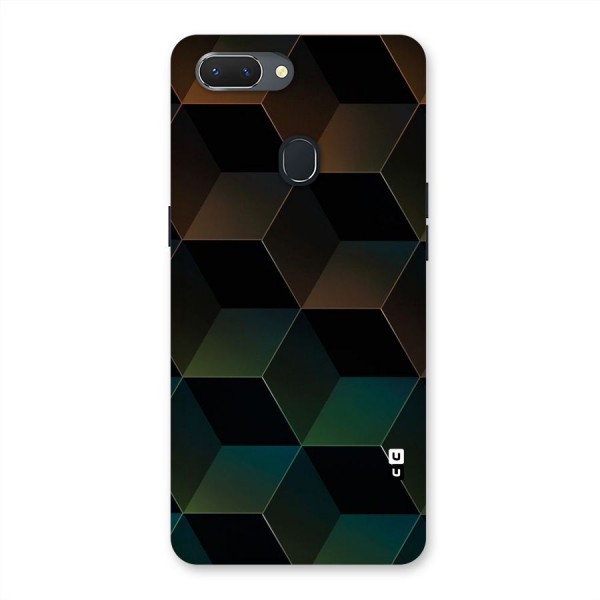 Hexagonal Design Back Case for Oppo Realme 2