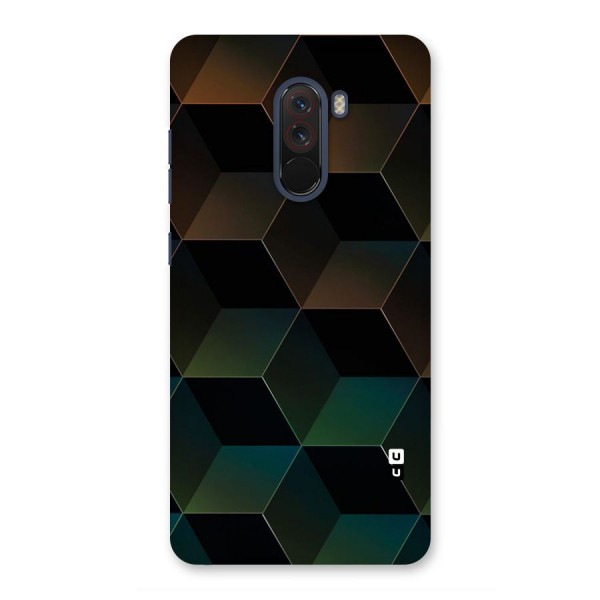 Hexagonal Design Back Case for Poco F1