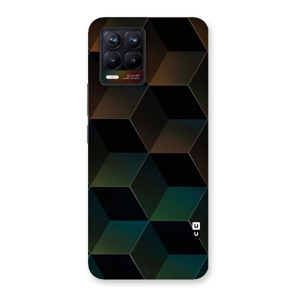 Hexagonal Design Back Case for Realme 8