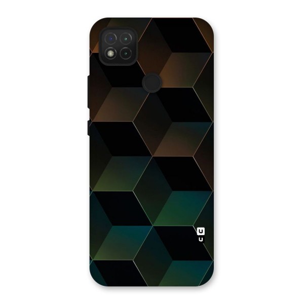 Hexagonal Design Back Case for Redmi 9C