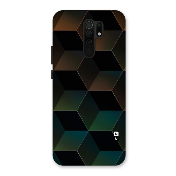 Hexagonal Design Back Case for Redmi 9 Prime