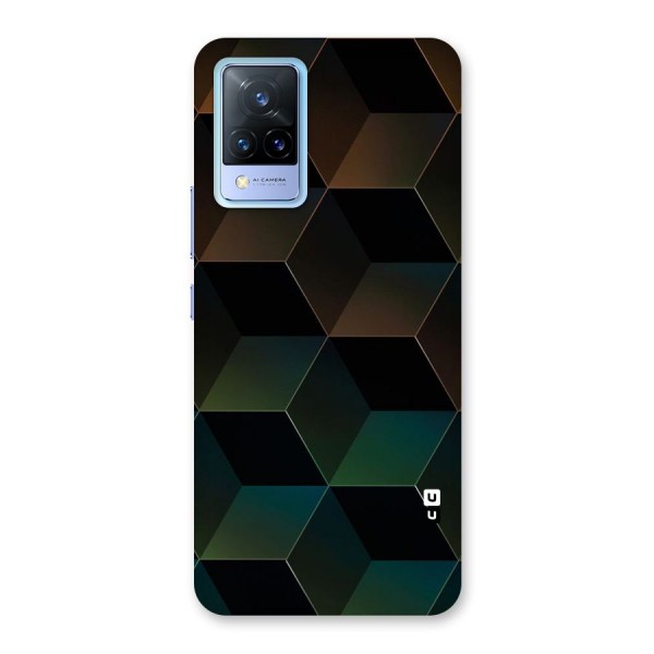 Hexagonal Design Back Case for Vivo V21 5G