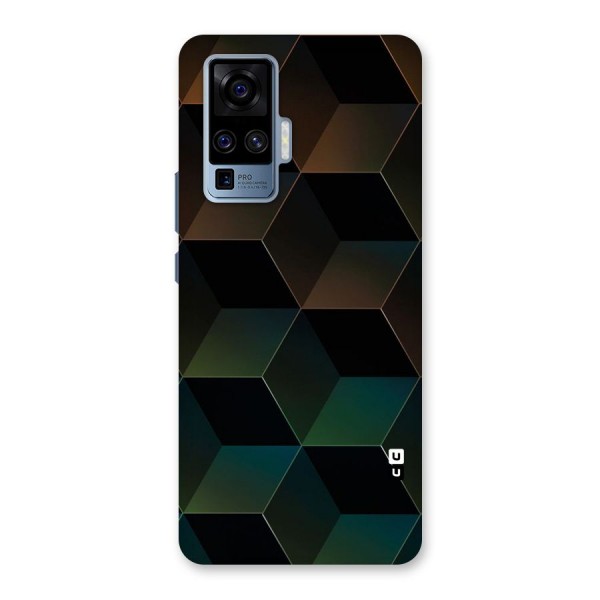 Hexagonal Design Back Case for Vivo X50 Pro