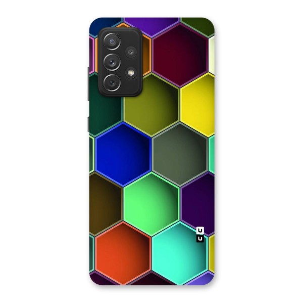 Hexagonal Palette Back Case for Galaxy A72