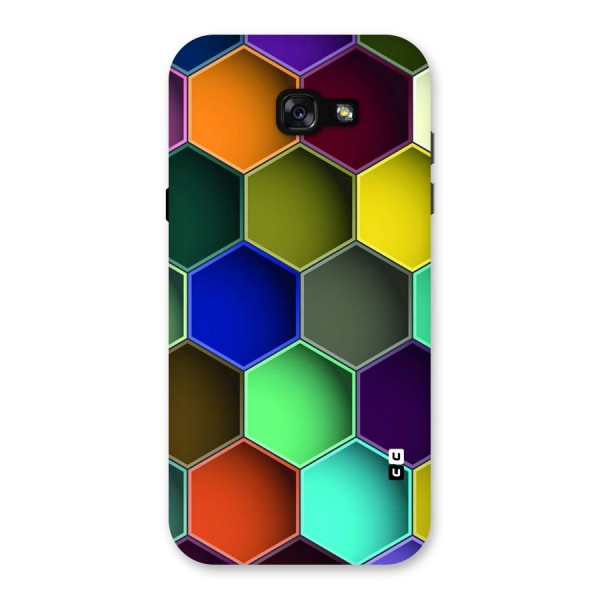 Hexagonal Palette Back Case for Galaxy A7 (2017)