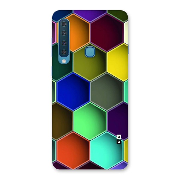 Hexagonal Palette Back Case for Galaxy A9 (2018)