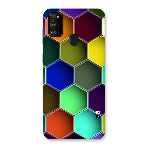 Hexagonal Palette Back Case for Galaxy M21