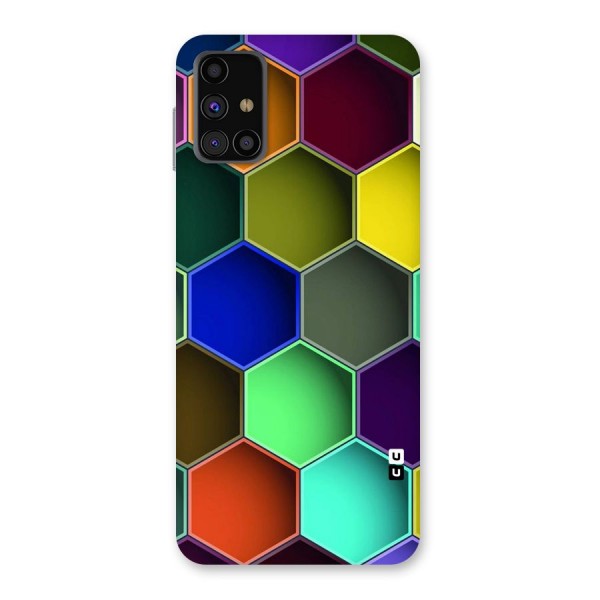 Hexagonal Palette Back Case for Galaxy M31s