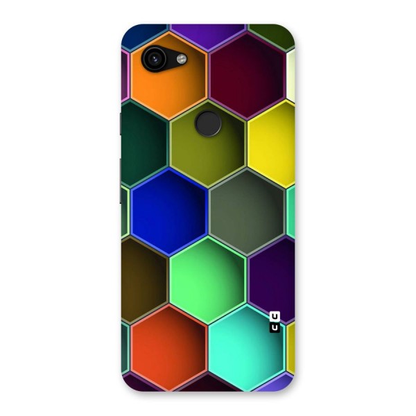 Hexagonal Palette Back Case for Google Pixel 3a XL