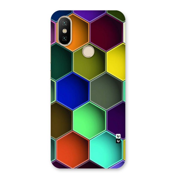 Hexagonal Palette Back Case for Mi A2