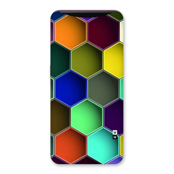 Hexagonal Palette Back Case for Oppo Find X