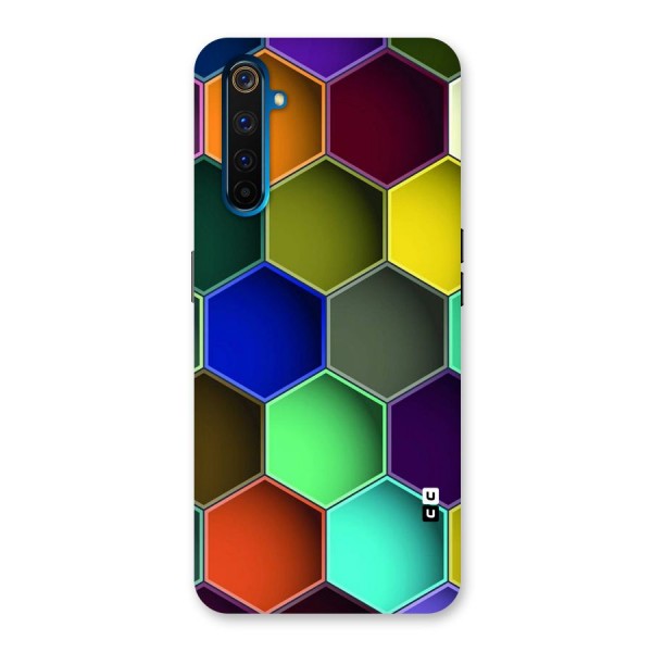 Hexagonal Palette Back Case for Realme 6 Pro