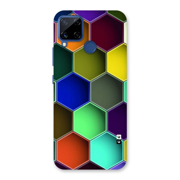 Hexagonal Palette Back Case for Realme C12