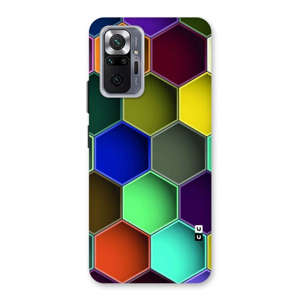Hexagonal Palette Back Case for Redmi Note 10 Pro