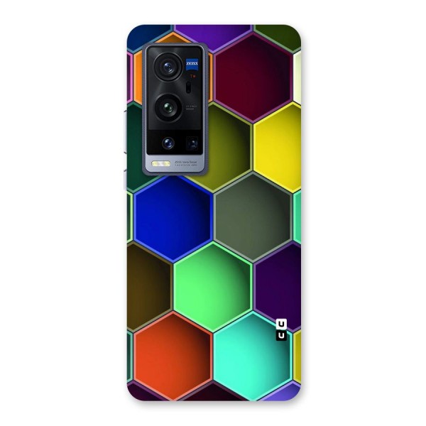 Hexagonal Palette Back Case for Vivo X60 Pro Plus