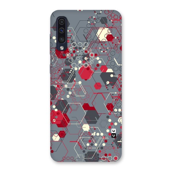 Hexagons Pattern Back Case for Galaxy A50