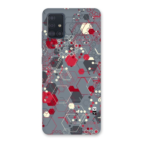 Hexagons Pattern Back Case for Galaxy A51