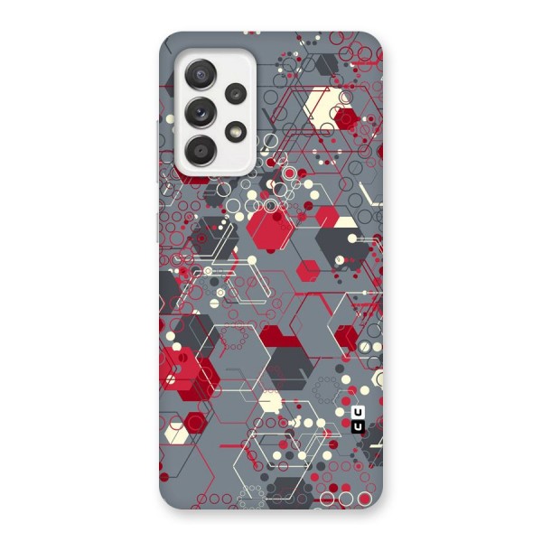 Hexagons Pattern Back Case for Galaxy A52