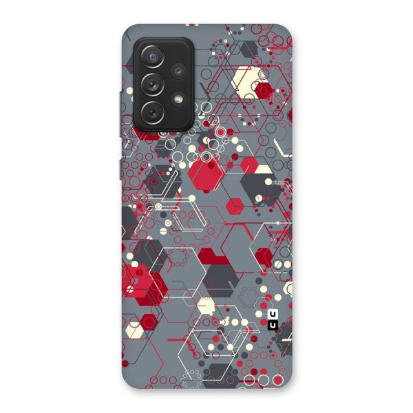 Hexagons Pattern Back Case for Galaxy A72