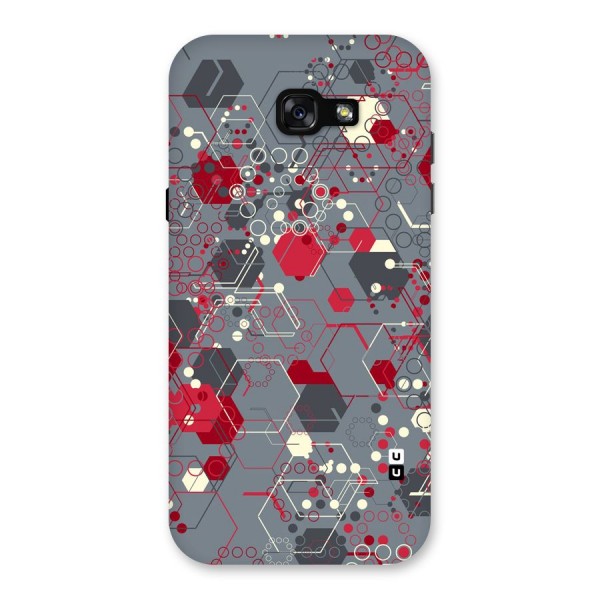 Hexagons Pattern Back Case for Galaxy A7 (2017)