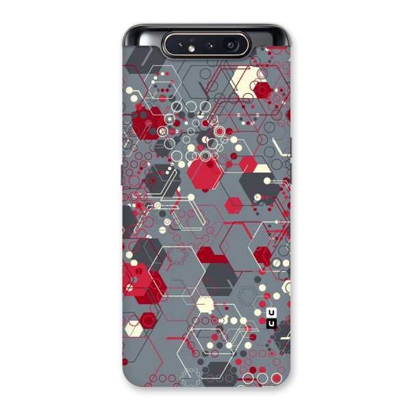 Hexagons Pattern Back Case for Galaxy A80