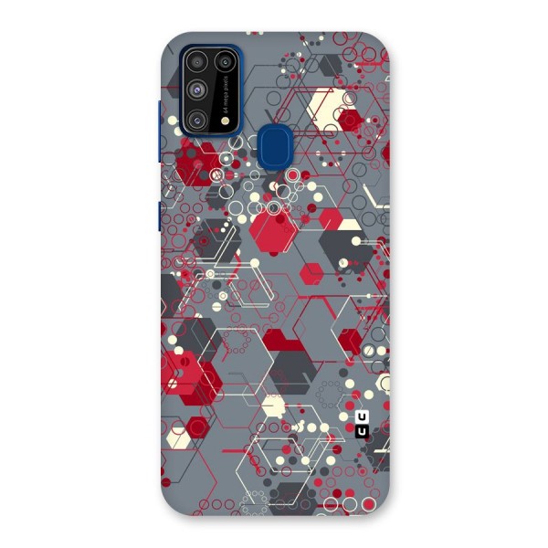 Hexagons Pattern Back Case for Galaxy F41