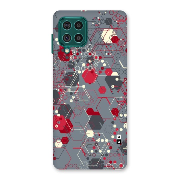 Hexagons Pattern Back Case for Galaxy F62