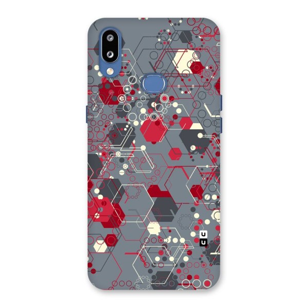 Hexagons Pattern Back Case for Galaxy M01s