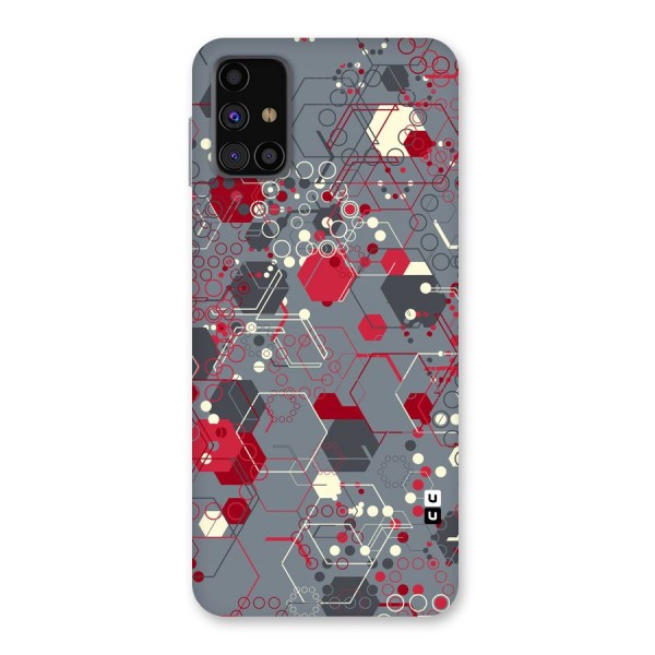 Hexagons Pattern Back Case for Galaxy M31s