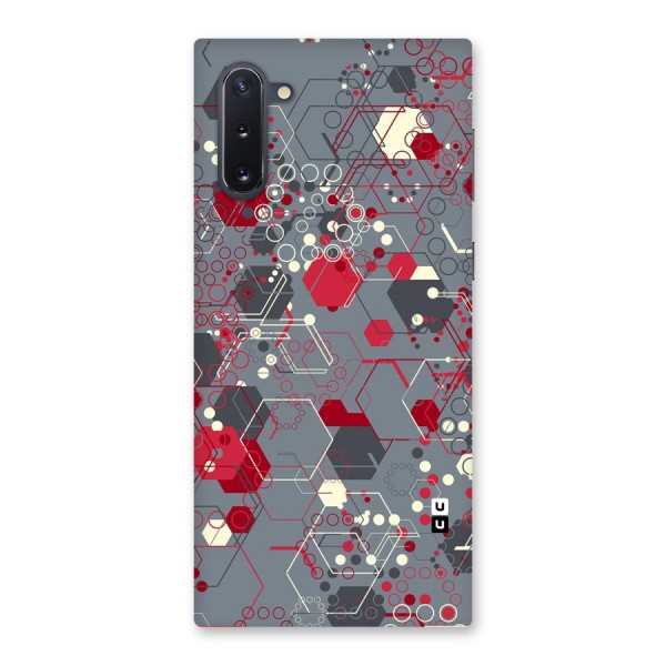 Hexagons Pattern Back Case for Galaxy Note 10