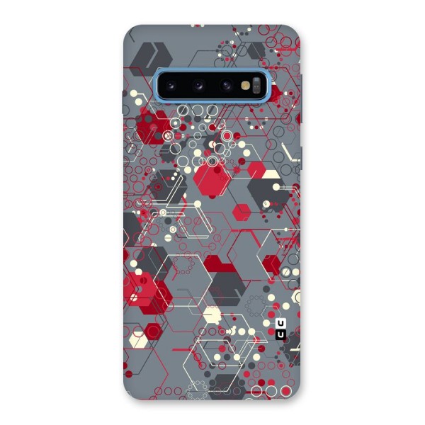 Hexagons Pattern Back Case for Galaxy S10