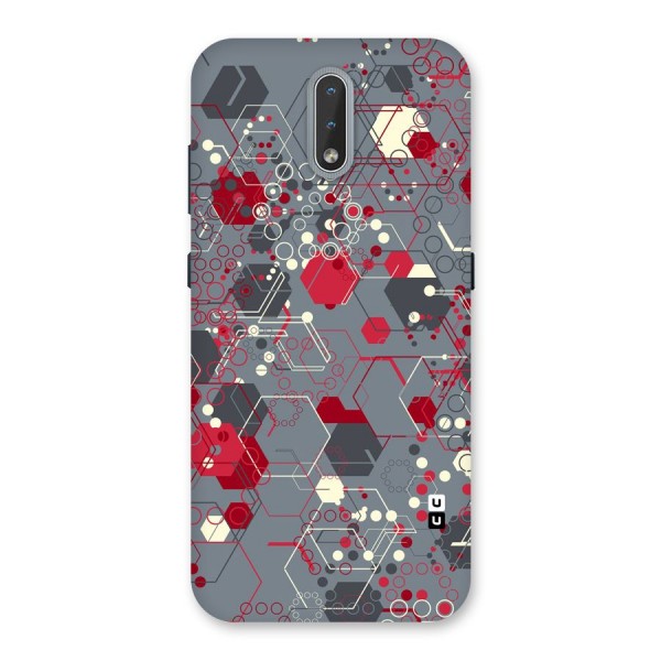 Hexagons Pattern Back Case for Nokia 2.3